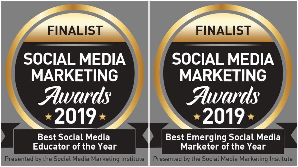 Social media marketing awards finalist